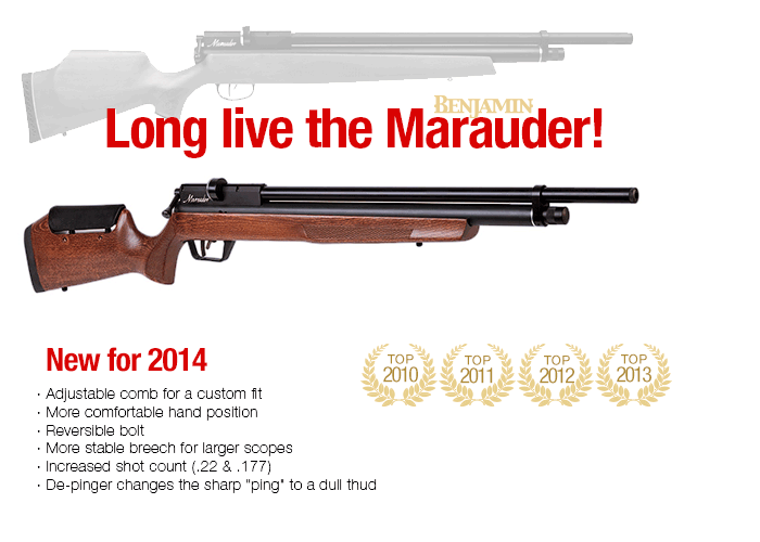 Marauder PCP Pre-Charged Pneumatic Air Gun Rifle 2014